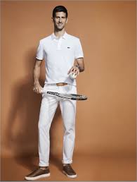 Lacoste has shoes, apparel and accessories ready for miami open 2019, as well as a special activation with amazon. Novak Djokovic 2017 Lacoste Campaign The Fashionisto