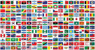 Very few flags have any truly official names, . Alphabetical World Flags Complete Stock Vector Colourbox