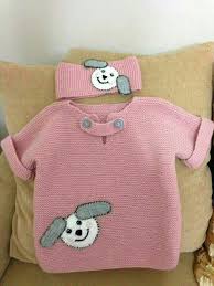 Haraso Olarak Orulen Yarim Kollu Figur Suslemeli Kolay Cocuk Kazagi Yapimi 4 5 Yas Baby Knitting Patterns Bebek Yelek Orgu
