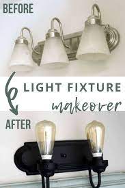 Apply light pressure until the rust disappears. How To Spray Paint Bathroom Light Fixtures Making Manzanita
