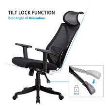 High Back Ergonomic Executive Office Chair Adjustable Armrests Mesh Computer Chair Head Support Gb H Mesh Computer Chair Executive Office Chairs Office Chair