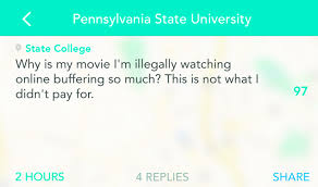 Dm memes, vids, and yak screenshots. These 23 Yik Yaks Basically Sum Up Your College Experience Yik Yak Positive Thinking Tumblr Funny