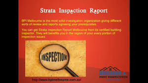 Bpi melbourne north building and pest inspections. Strata Inspection Report Bpi Melbourne Youtube