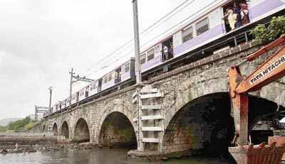 India's first railway bridge to disappear from public view