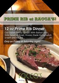 Every year our customers ask about prime rib cooking tips and we always mention the food wishes prime rib method. 5 Days Of Prime Rib Racca S Pizzeria Napoletana