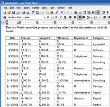 How Do I Integrate Excel Information And Objects In Word Documents Techrepublic