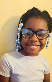 Grandbaby's new glasses and stylish look