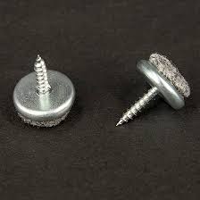24 pieces chair leg caps protect wood, tile, and laminate flooring from scratches, scuffs, and damage caused by furniture these furniture socks can be used on tables, cedar chests. Chair Felt Glide Screw In Chrome