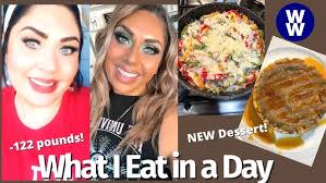 WHAT I EAT IN A DAY ON WW TO LOSE OVER 100 POUNDS!