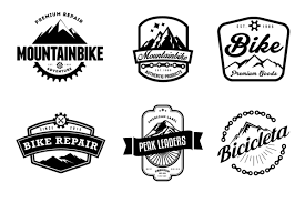 Mountain Bike Retro Badges Mountain Biking Bike Logo Outdoor Logos