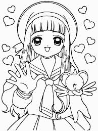 In a few coloring pages, naruto is drawn along with other characters in the series. Sakura And Kero Full Of Love In Cardcaptor Sakura Coloring Page Coloring Sun