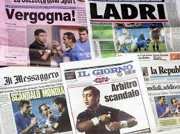 This is a list of newspapers in italy. World Cup Moments South Korea Semi Final Corruption 2002 Italy Spain The Advertiser