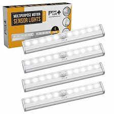 These homelife led bars motion sensor lights have an adhesive strip with magnetic fields is easily attached to and detachable from. Lamps Lighting Ceiling Fans Homelife Undercabinet Lights Motion Sensor Magnetic Led Lights For Closet Stick Home Garden