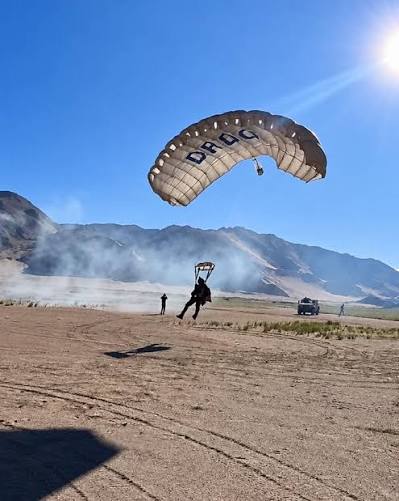 indigenous military combat parachute