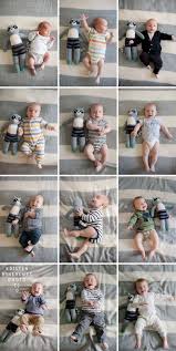 Monthly Baby Pictures Baby S First Year With Stuffed Animal By Kristen Honeycutt Photo Co Monthly Baby Pictures Monthly Baby Photos Baby Photos