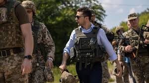 More than 13,000 civilians have been killed or wounded as a result of the russian. Presiden Baru Ukraina Melawat Ke Garis Depan Konflik Separatis Pro Rusia Global Liputan6 Com