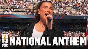 Idina Menzel Performs STUNNING Rendition of the National Anthem on July 4th | 2026 FIFA World Cup