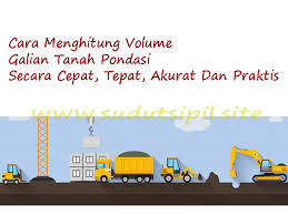 Menghitung volume galian dan timbunan bisa dilakukan secara manual dan otomatis. Cara Menghitung Volume Galian Tanah Pondasi Cepat Akurat Praktis Dalam Rab Bangunan Sudut Sipil