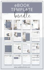 Modern Gold Ebook Templates Canva Indesign Lady Boss Studio In 2020 Workbook Template Ebook Design Ebook Template Design