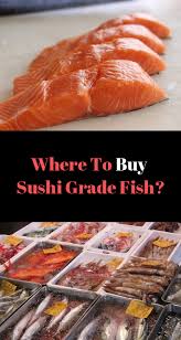 Are You Wondering Where To Buy Sushi Grade Fish Read On To Find Out Everything You Need To Know About Sourcing Your Sushi Gra In 2020 Homemade Sushi Sushi Grade Sushi