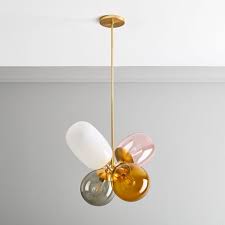 Shop chandeliers, pendant and flush mount lights. Modern Balloon Glass Chandelier