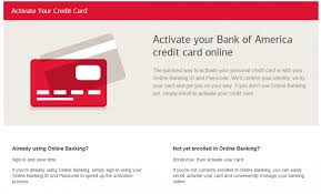 Www Bankofamerica Com Activate Bank Of America Credit Card Activation Credit Card Online Credit Card Bank Of America