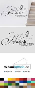 Wandtattoo Herzlich Willkommen Bei Uns Zuhause Wandtattoo Wandtattoos Wandtatoos