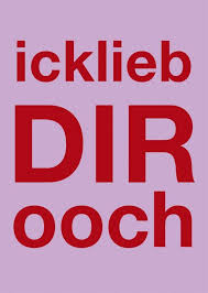 Postkarte Ickliebdirooch Spruche Gluck Spruche Positive Gluckliche Zitate