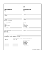 Available for pc, ios and android. Inspection And Testing Form