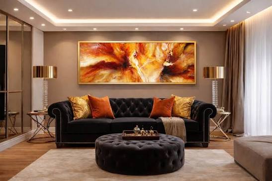 Oversized Abstract Wall Art for Living Rooms: Bold Statements That Tra –  Extra Large Wall Art