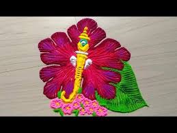 Youtube Easy Rangoli Designs Diwali Rangoli Designs Diwali New Rangoli Designs