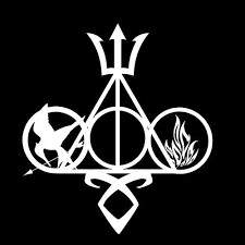 Harry Potter The Hunger Games Divergent Shadowhunters Percy Jackson Song On Ice And Fire And Others My Life Fandom Symbols Fandoms Percy Jackson
