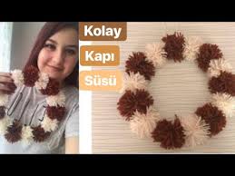 Sizde evinizde çocuklarınız ile bu güzel çalışmayı yapabilirsiniz. Az Maliyetle Kolay Kapi Susu Yapilisi Diy Kendin Yap Susleme Ipten Kapi Susu Youtube