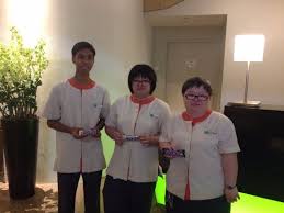 Differently Abled Staff Who Do Wonderful Job Picture Of Holiday Inn Singapore Atrium Tripadvisor