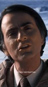 Carl Sagan ; Cosmos "An Inescapable Perspective Awaits" #carlsagan #science  #cosmos #humanity #society #compassion #survival