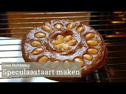 Speculaastaart Maken Met Cees Holtkamp Youtube Food Tasty Dishes Christmas Food