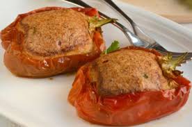 Poivrons Farcis Au Thon Ww Plat Et Recette Poivrons Farcis Recette Poivron Farci Recettes De Cuisine