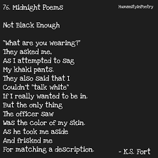 76 Midnight Poems Not Black Enough Poems Book 1 Books