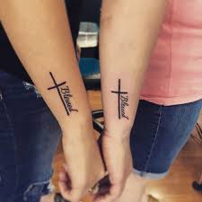Bible verse tattoos are of universal appeal as they cater to the power pact expression of love, honestly, peace and faith in god. Tattoo Sister Symbol Crosses 32 Super Ideas Verse Tattoos Religous Tattoo Couple Tattoos
