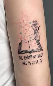 Categories, lettering, single needle, quotes, french quotes, plaisir simple. Cute Book Tattoo Ideas C Tattoo Artist Celeste Ciafarone Book Tattoo Tattoos For Lovers Tattoos