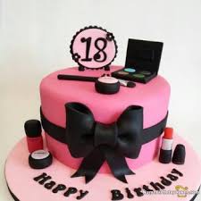 Write girl's name on this birthday cake & wish her an elegant birthday! 18th Birthday Cakes How To Make It A Memorable Cake