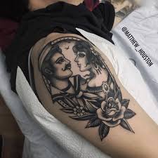 Black And Gray Traditional Tattoo Sleeve 935 Gilla Markeringar 6 Kommentarer Matt Houston Matthew Houston Pa Inst Traditional Tattoo Black And Grey Black And Grey Sleeve Traditional Thigh Tattoo