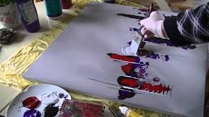 Acrylmalerei Abstract Acrylic Painting Demo Abstraktes Bild Malen Spachteln Spackle Youtube Kunst malerei kunst motive zum malen motive gruselig gemälde abstrakt kunststile bilder.