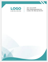 Canva can help you get beautiful letterheads and deliver your meaningful messages in every design. 61 Editable Ms Word Letterhead Templates Word Excel Templates