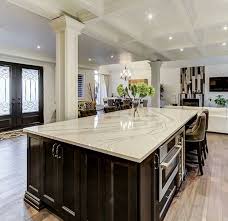 Beautiful Kitchen Remodel With A Grand Kitchen Island And Granite Slab With Custom Cabinetry Kitchen Room Design Dream Kitchens Design Interior Design Kitchen