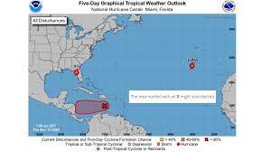 Every day is beautiful in the caribbean unless the moist air rising off warm waters spurs hurricanes. Nhc Tropical Wave In Caribbean Has Very High Chance Of Developing Loop Cayman Islands
