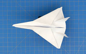 Making a unique paper airplane that looks great and flies well can be a fun project to share with friends. Fold N Fly Navy Paper Airplane