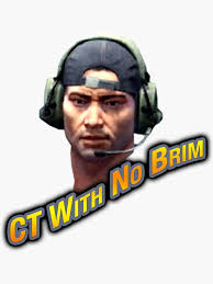 CT With No Brim" Sticker for Sale by Matthew Merkel