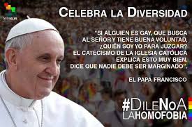 Una de las frases del papa, más cuestionadas cuando llegó al mandato... Por  algo fue el papa más querido y más cuestionado, reformo las leyes de la  iglesia y defendió los derechos