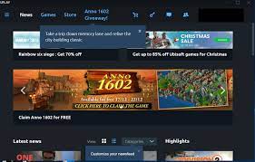 Ubisoft connect (formerly ubisoft uplay) is a digital distribution, digital rights management, multiplayer and communications service created by ubisoft to provide an experience similar to the achievements/trophies offered by various other game companies. Grab For Free Anno 1602